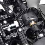 TAMIYA Mercedes-Benz 1:10 AMG GT3 TT-02 in kit di montaggio con motore a spazzole+ esc