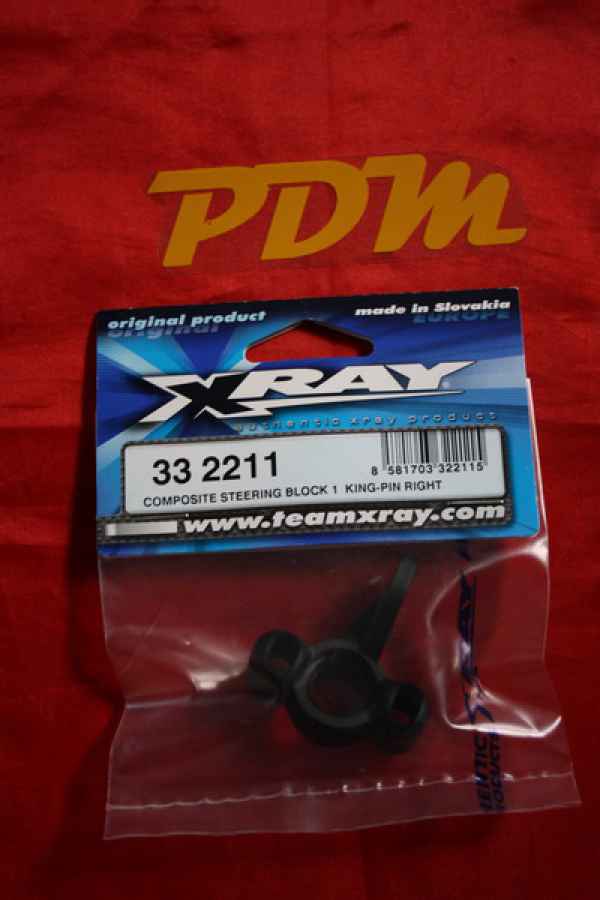 composite steering block 1 king pin right