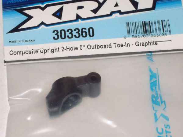 composite upright 2-hole 0 outboard toe-in graphite