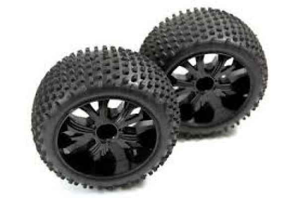 coppia gomme truggy/monster 1/10 attacco 12mm