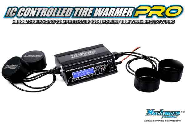 scalda gomme per 1/10 touring muchmore (IC CONTROLLED TIRE WARMER)