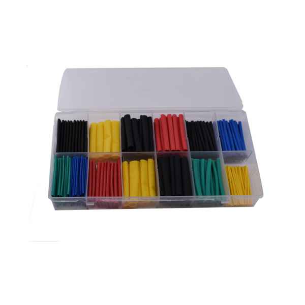 termo restringente vari colori in spezzoni da 45mm spessore (1-2-3-4-5-6-8-10mm)