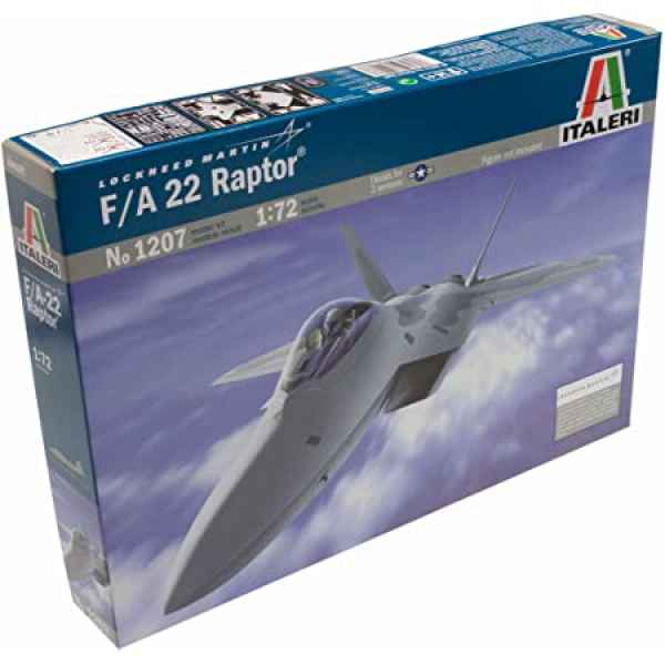 Italeri 1207 - F-22 Raptor Model Kit Scala 1:72