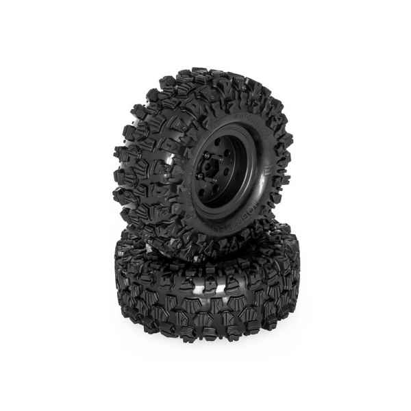 set ruote per CLIMBER 121/45 CRAWLER TYRES AND BLACK RIMS (assemblate 4pz)