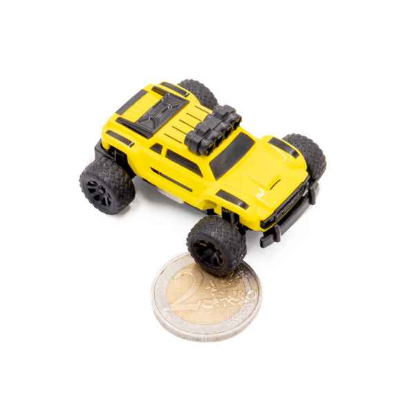 turbo racing micro monster truck 1/76 nero 2,4ghz