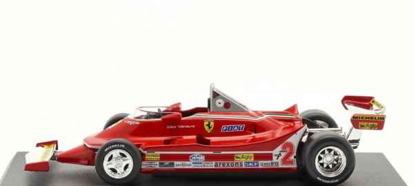 Ferrari 312 T5 formula1 Gilles Villeneuve N.2 1980 1:43 CON TECA