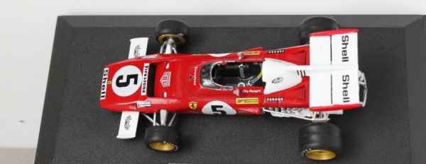 Ferrari formula 1 312 B2 1971 regazzoni n.5 1/43 con teca