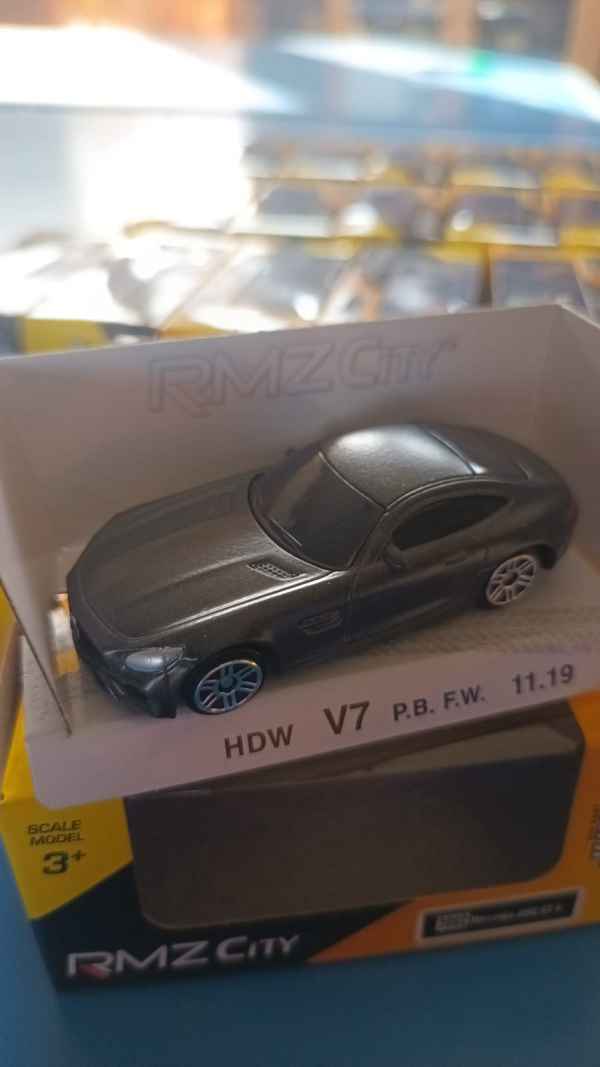 mercedes AMG GT S 1/64 black RMZ City
