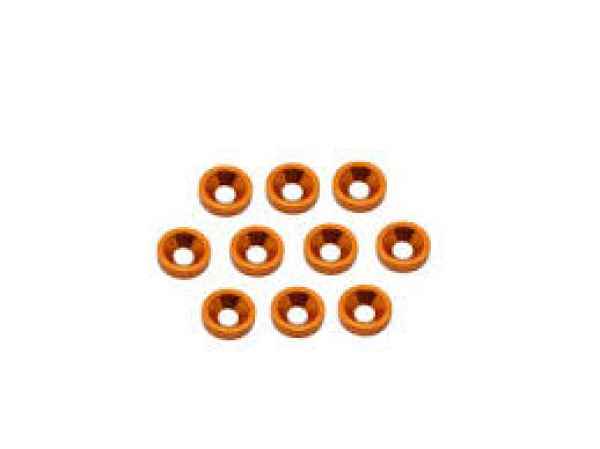 rondelle M3 coniche alluminio orange (10)