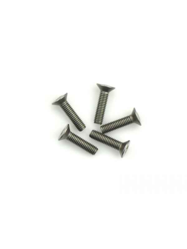 titanium screw set allen countersunk 3x12mm