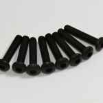 viti testa a bottone esagonale 3x18mm (8) teamc - viteria, bulloncini e viti con testa tonda-cilindrica foto 2