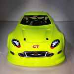 carena Aston Martin 1/10 190mm per touring elettrico trasparente con adesivi