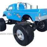 Monster Truck Crawler BF-4 1/10 elettrico a spazzole Off-Road 2.4Ghz 4WD RTR (colorazione blu chiaro)