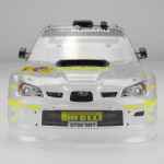 Carisma Subaru Impreza WRC 2006 trasparente 1/10 RC + accessori+ decals