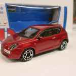 BURAGO STREET FIRE 1:43 AUTO DIE CAST METAL - ALFA ROMEO MITO ROSSO MET. burago - automodelli statici- da collezione, GT- stradali da collezione plurimarche 1/43-1/32-1/24 foto 2