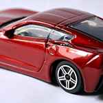 BURAGO STREET FIRE 1:43 AUTO DIE CAST METAL -  CORVETTE STINGRAY 2014 ROSSO MET burago - automodelli statici- da collezione, GT- stradali da collezione plurimarche 1/43-1/32-1/24 foto 3
