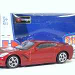 BURAGO STREET FIRE 1:43 AUTO DIE CAST METAL -  CORVETTE STINGRAY 2014 ROSSO MET burago - automodelli statici- da collezione, GT- stradali da collezione plurimarche 1/43-1/32-1/24 foto 5