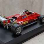 FERRARI 126 C2 1982 G. VILLENEUVE 1/43 CON BASETTA + TECA pdm - automodelli statici- da collezione, FORMULA 1 DA COLLEZIONE foto 2