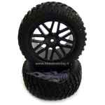 set 4 gomme rally esagono 12mm (4pz) HIMOTO - gomme e accessori, in gomma/lattice per 1/10 stradali-rally foto 2