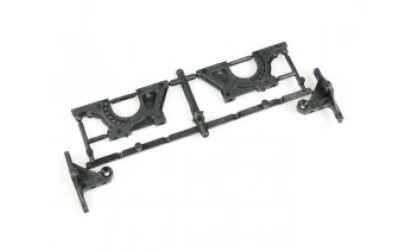 3racing plastic bulkhead and bulkead cover for sakura xi sport