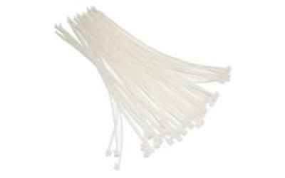 life fascette sottili multiuso bianche 20cm