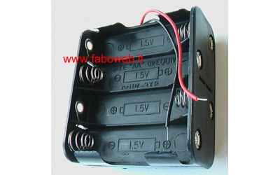 yeahracing porta stilo (per 8 AA) con filo