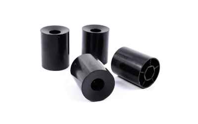 yeahracing There are the Yeah Racing F1 Rear Racing Dish Wheel Set (4pcs) Black for Tamiya F103
