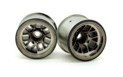 ride f-104 rear wheel black luster 2pz