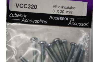 jets viti cilindriche 3x20mm con testa a croce (10)