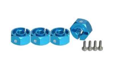 3racing trascinatori ruota da 6mm 4pz