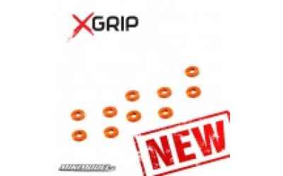 xgrip spessori in alluminio m3 orange da 1mm