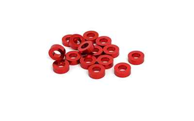 xgrip spessori foro interno 3mm spessore 2mm ROSSI (10pz)