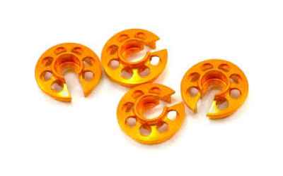 xray tazzine porta molla in alluminio orange (4pz USATI originali xray)