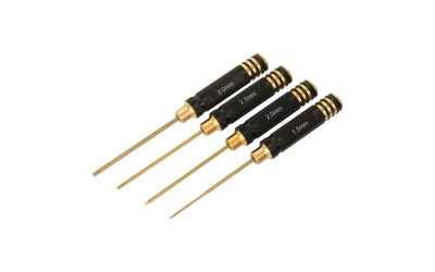 robitronic kit attrezzi con punta indurita (1,5-2-2,5-3mm)