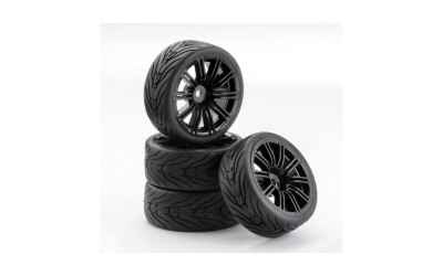 carson Ruote complete Carson SC-Wheels M Style nero 26mm (4)