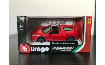 burago FERRARI SCUDERIA SPIDER 16M 1/43