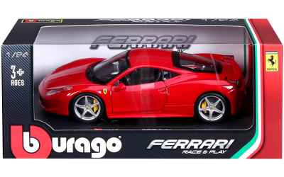 burago FERRARI 458 ITALIA 1/43