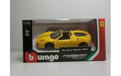burago FERRARI SCUDERIA SPIDER 16M 1/43