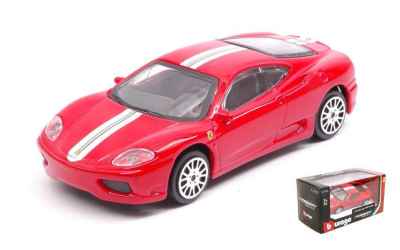 burago FERRARI 360 CHALLENGE STRADALE 2003 SCALA 1/43