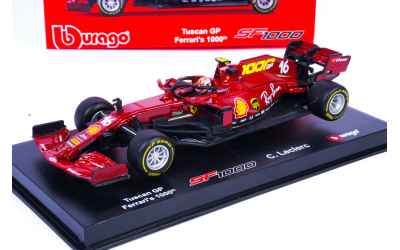 burago FERRARI FORMULA 1 TUSCAN GP FERRARI'S 1000 SF1000 N.16 1/43+ BASETTA