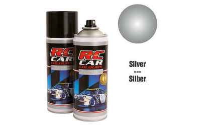 rccar spray silver metallizzato da 150ml RCCAR