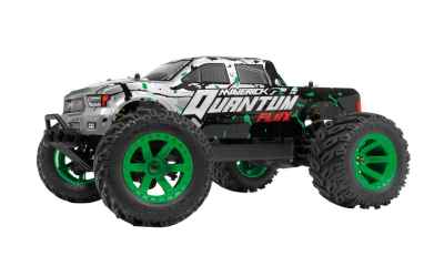 hpi Quantum MT Flux 80A 1/10 4WD Truck - Silver-green