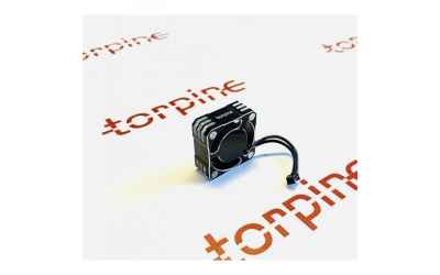 torpine Torpine ventola in alluminio ad alta velocita'  TOR-25-BS - 5-8V - 25mm - Black / Silver