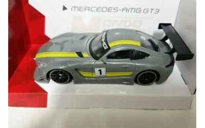 mondomotors MERCEDES AMG GT3 GRIGIO-GIALLO 1/43