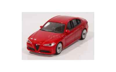 burago ALFA GIULIA MONDO MOTORS 1:43 ROSSA COME IN FOTO