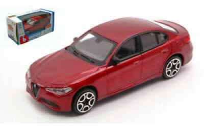 burago BURAGO STREET FIRE 1:43 AUTO DIE CAST METAL - ALFA ROMEO GIULIA ROSSO MET.