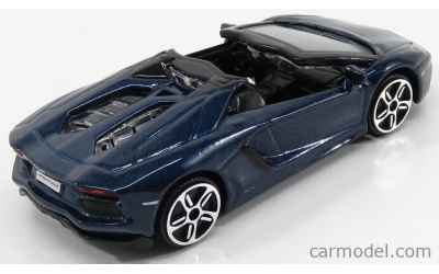 burago BURAGO STREET FIRE 1:43 AUTO DIE CAST METAL -  LAMBORGHINI AVENTADOR LP700-4 2013 ROADSTER BU MET.
