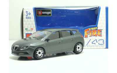 burago BURAGO STREET FIRE 1:43 AUTO DIE CAST METAL -  LANCIA DELTA METAL GREY