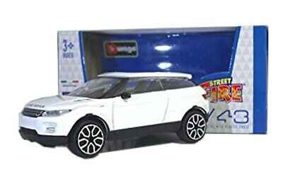 burago BURAGO STREET FIRE 1:43 AUTO DIE CAST METAL - Land Rover LRX Concept Evoque bianco