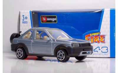 burago BURAGO STREET FIRE 1:43 AUTO DIE CAST METAL - Land Rover Freelander Pick Up 